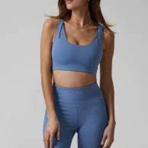 Athleta Asana Bra A-C "Cottage Blue"